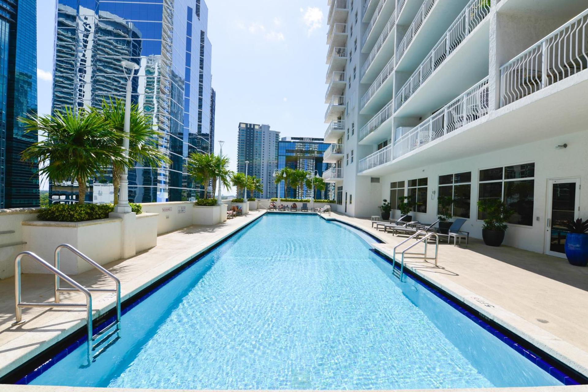 Wonderful Condo In The Heart Of Brickell With Pool 迈阿密 外观 照片
